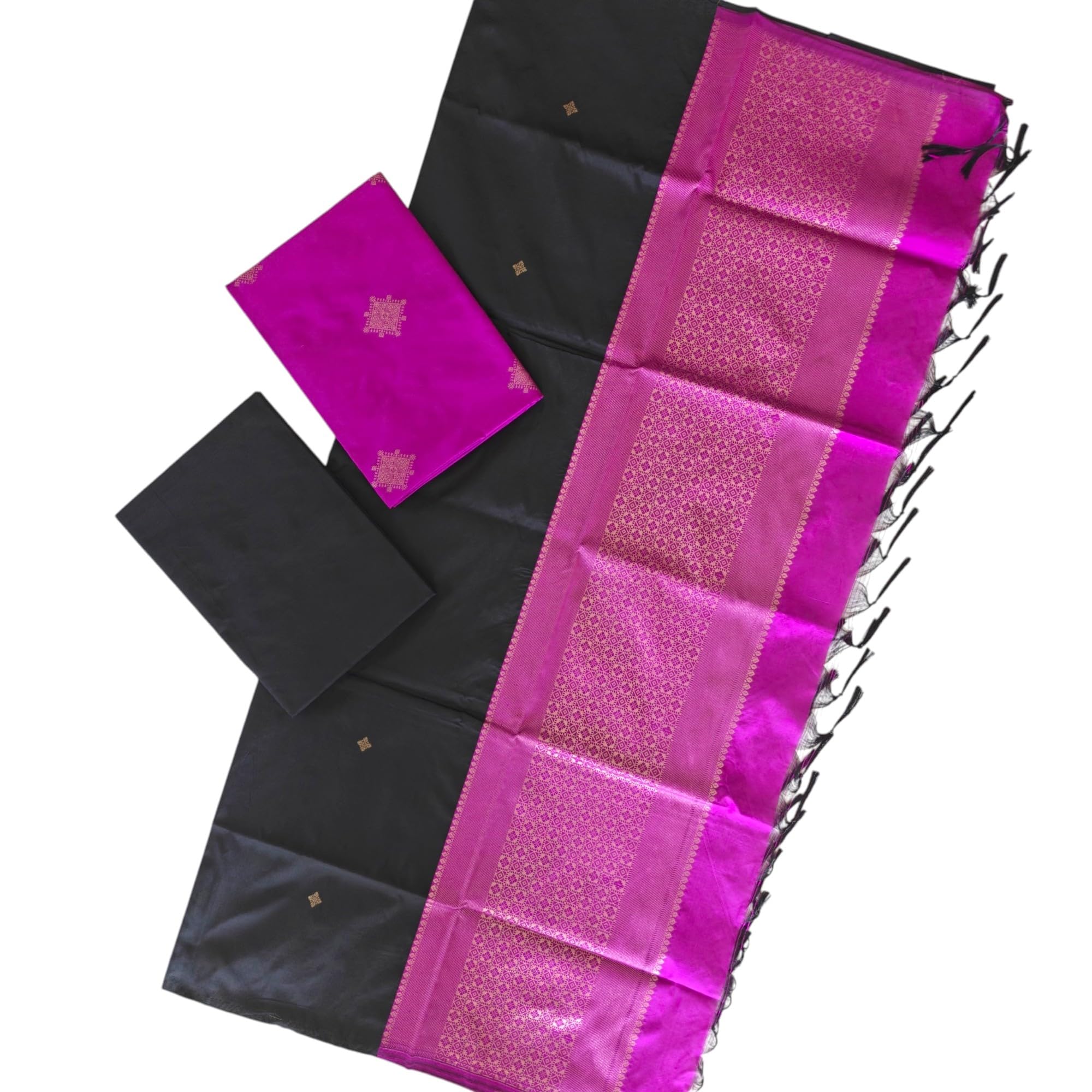 Women’s Premium Soft Silk Unstitched Salwar Suit Material Set with Dupatta| Top 2.5 Meter, Bottom 2 Meter, Dupatta 2.25 Meter (45 Inch Width)-image-14