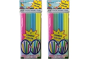 Enliven Your Easter Festivities with our Magical Color Changing Straws (2pk)