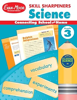 Even-Moor Workbook Skill Sharpeners Science, Grade 3