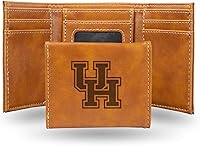 Vista 92 de NCAA Rico Industries - Billetera triple grabada con láser, con grabado láser, accesorio para hombre