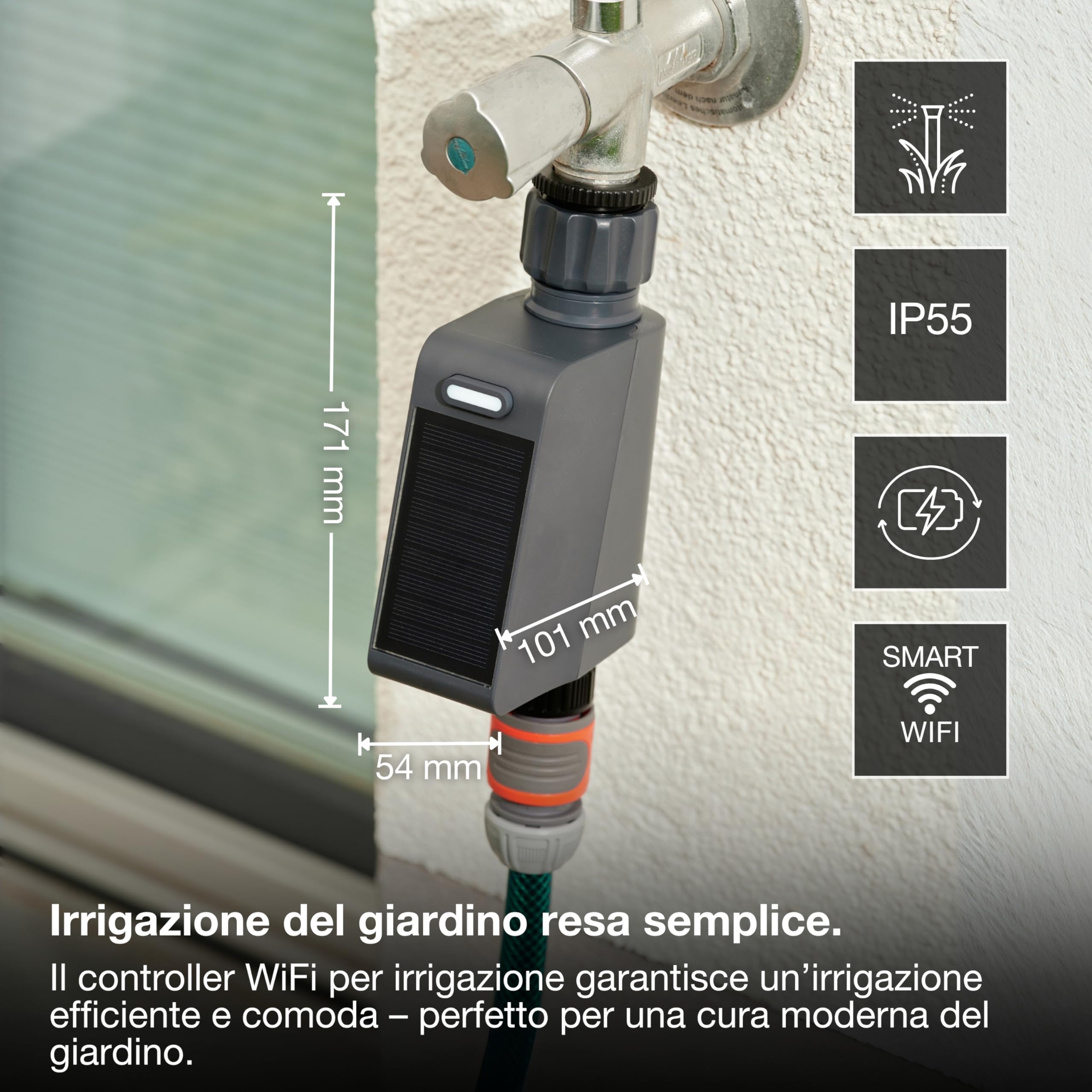 OSRAM SMART+ Controller per irrigazione, sistema di irrigazione smart per | , Ambient Mood Light, dia, , confezione da 1
