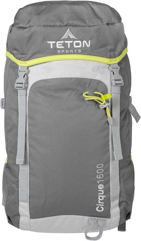 Mochilas de día Teton; Mochila empacable, ligera y cómoda para senderismo y viajes; Bolsa para pasar la noche