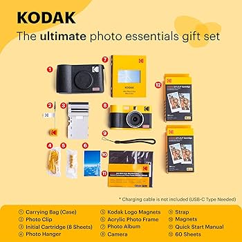 Amazon | KODAK Mini Shot 2 ERA 4PASS 2-in-1 チェキカメラ