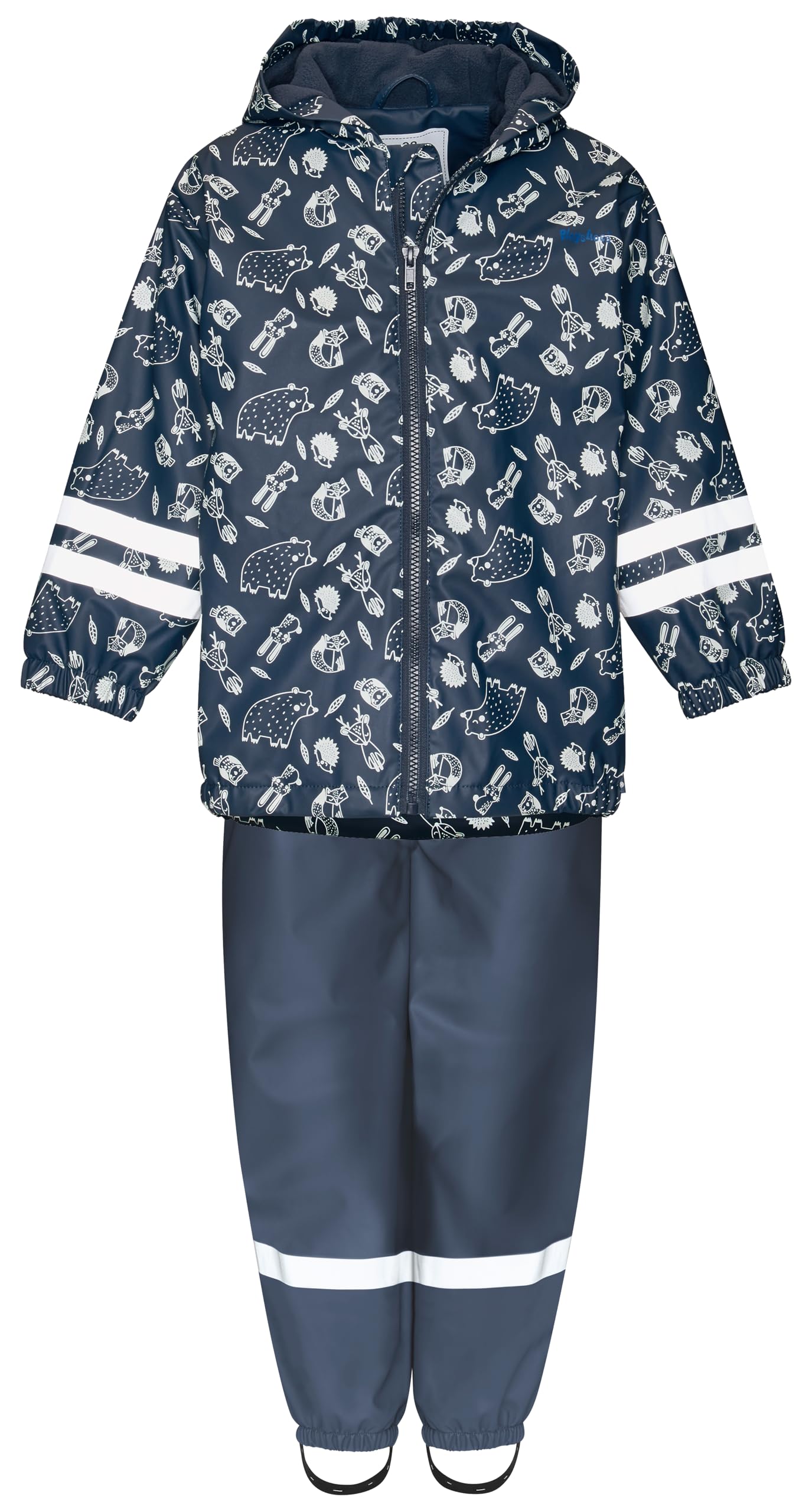 Playshoes Zweiteiliger Regenanzug Fleece-Futter – Bild 2