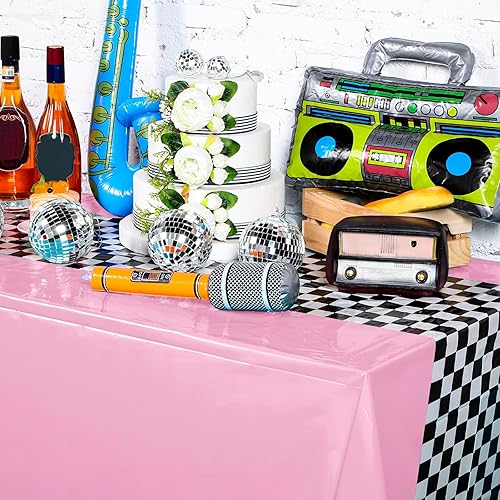 Miniatura 37 de Irenare Car Birthday Party Supplies Racing Decorations 50s Party Tablecloth Racetrack Table Runner Table Covers for Kids Boy Car Theme Birthday Sky