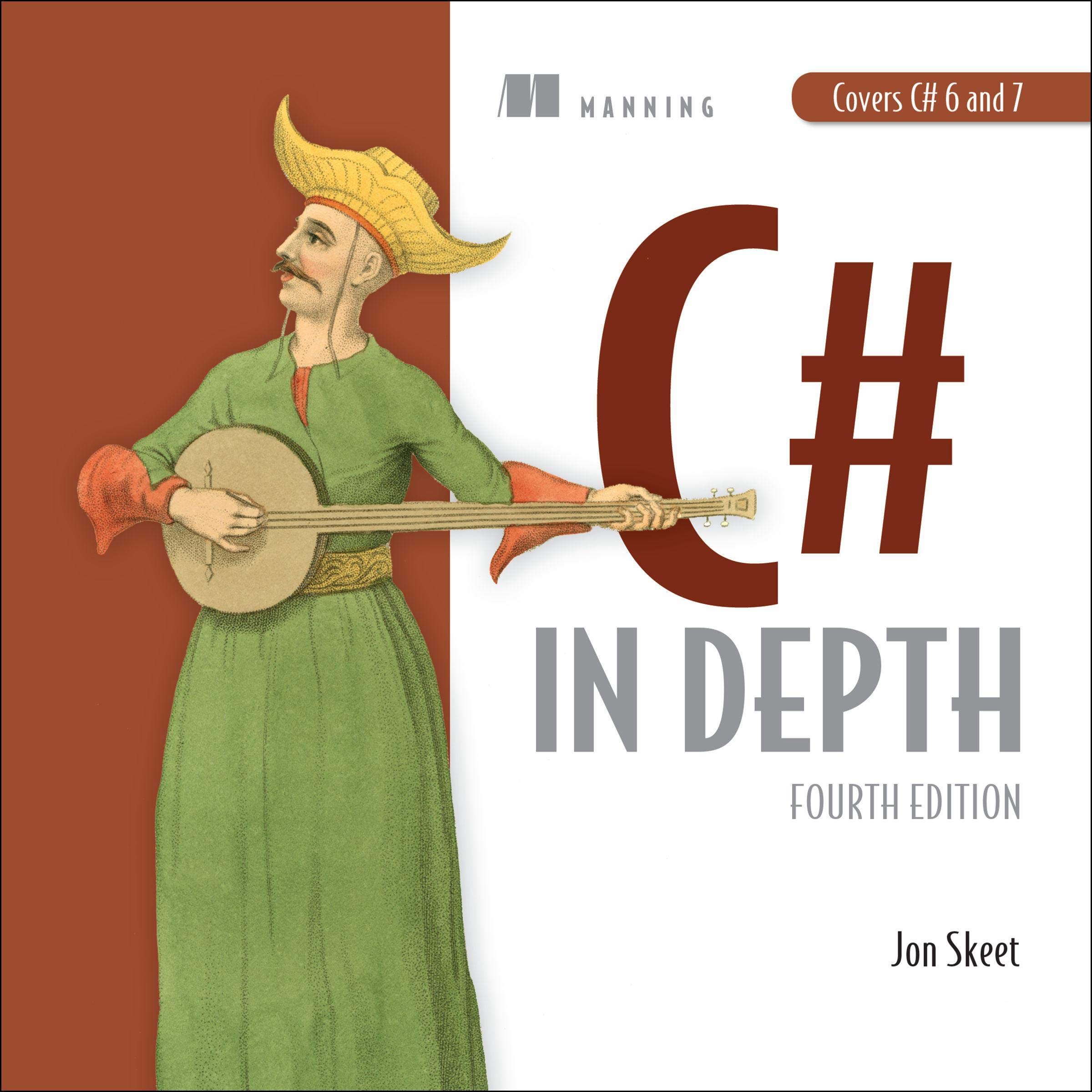 Cover art for C# in Depth
