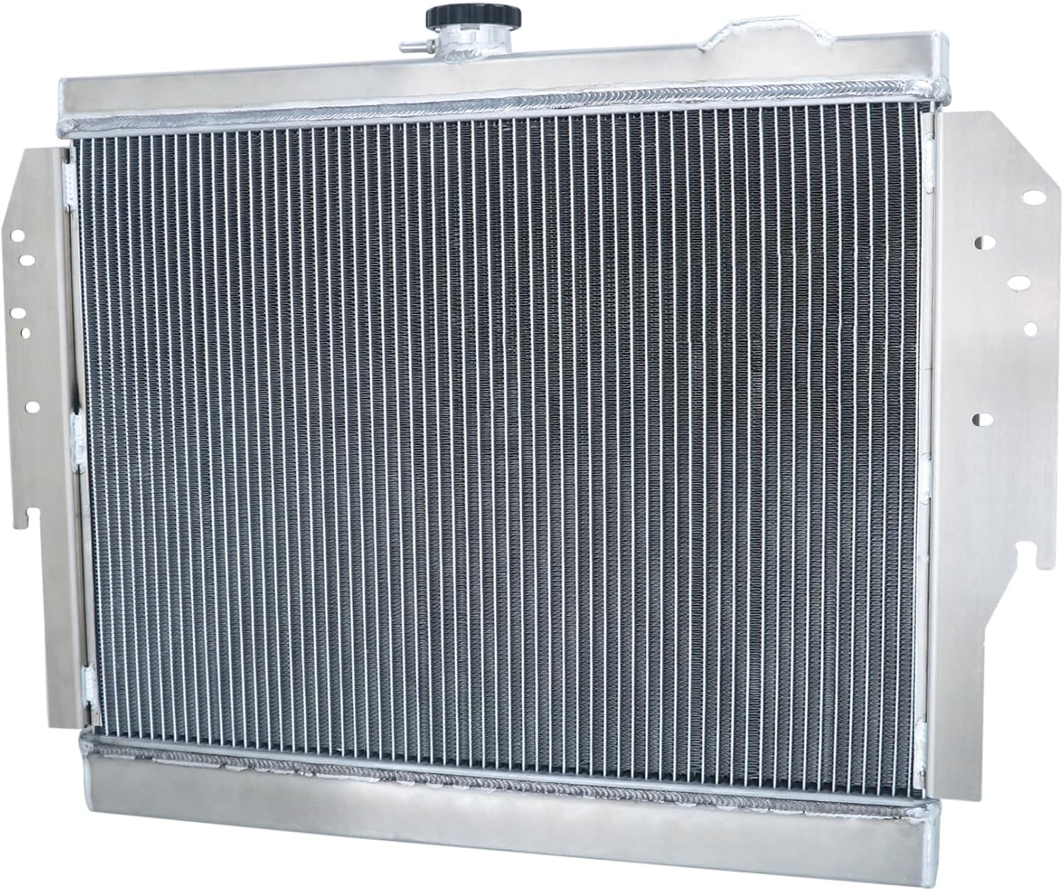 Radiator Compatible with 1979-1993 Dodge D150 D250 D350 W150 W250 W350 Ramcharger 3.9L 5.2L 5.9L, 3 Row Full Aluminum Radiator