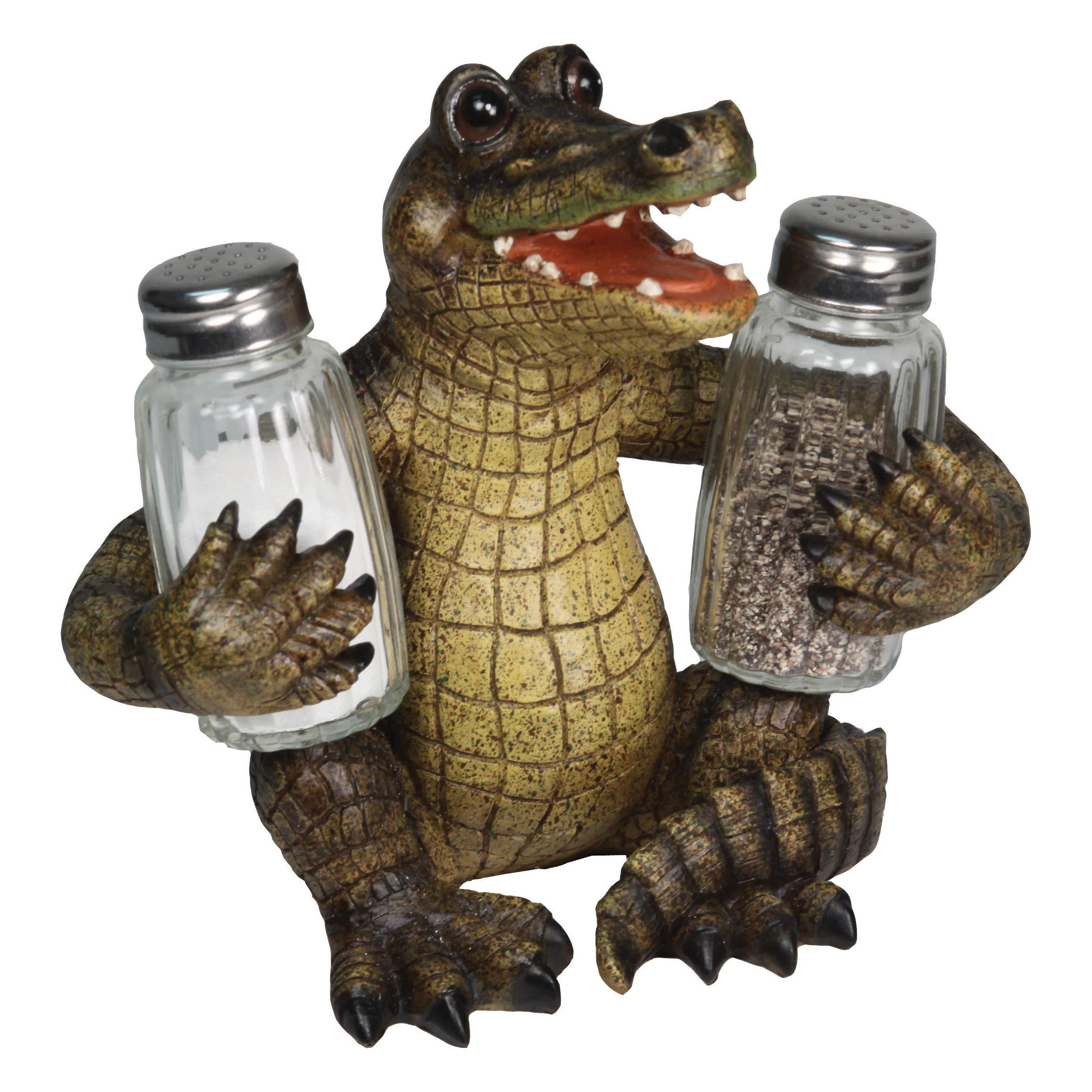 Smokey Bear Salt & Pepper Shakers - Hand Painted Resin -9 Smokey Bear Salt & Pepper Shakers - Hand Painted Resin -9