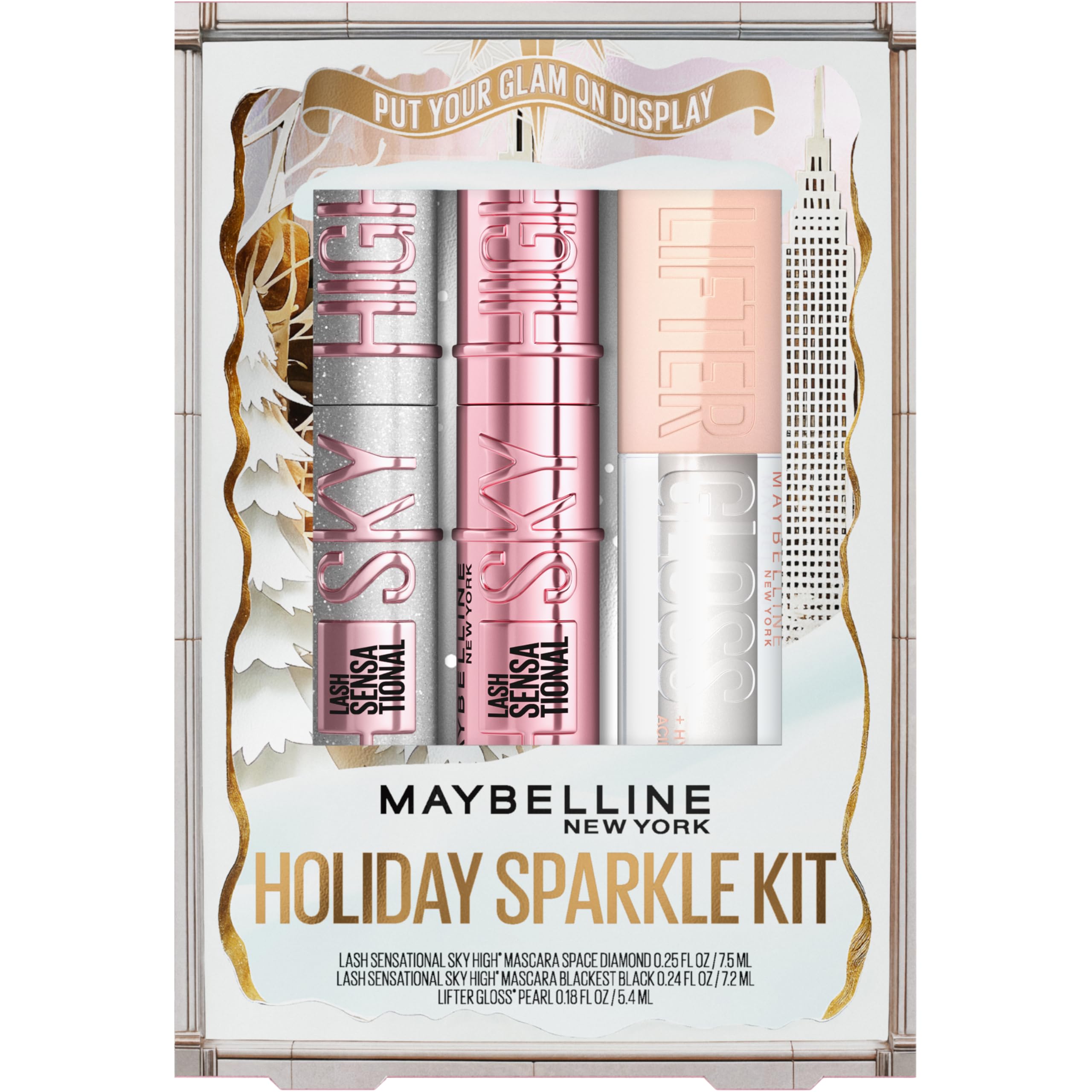Amazon.com : Maybelline Lash Sensational Holiday Makeup Kit
