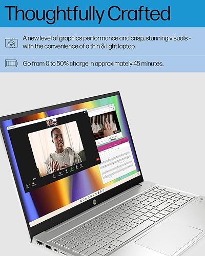 Miniatura 4 de HP Pavilion 15-eg2025nr 15.6" FHD Laptop Intel Core i7-1255U 1.7GHz 16GB RAM 512GB SSD Wi-Fi Bluetooth Webcam Windows 11 Professional (renovado)