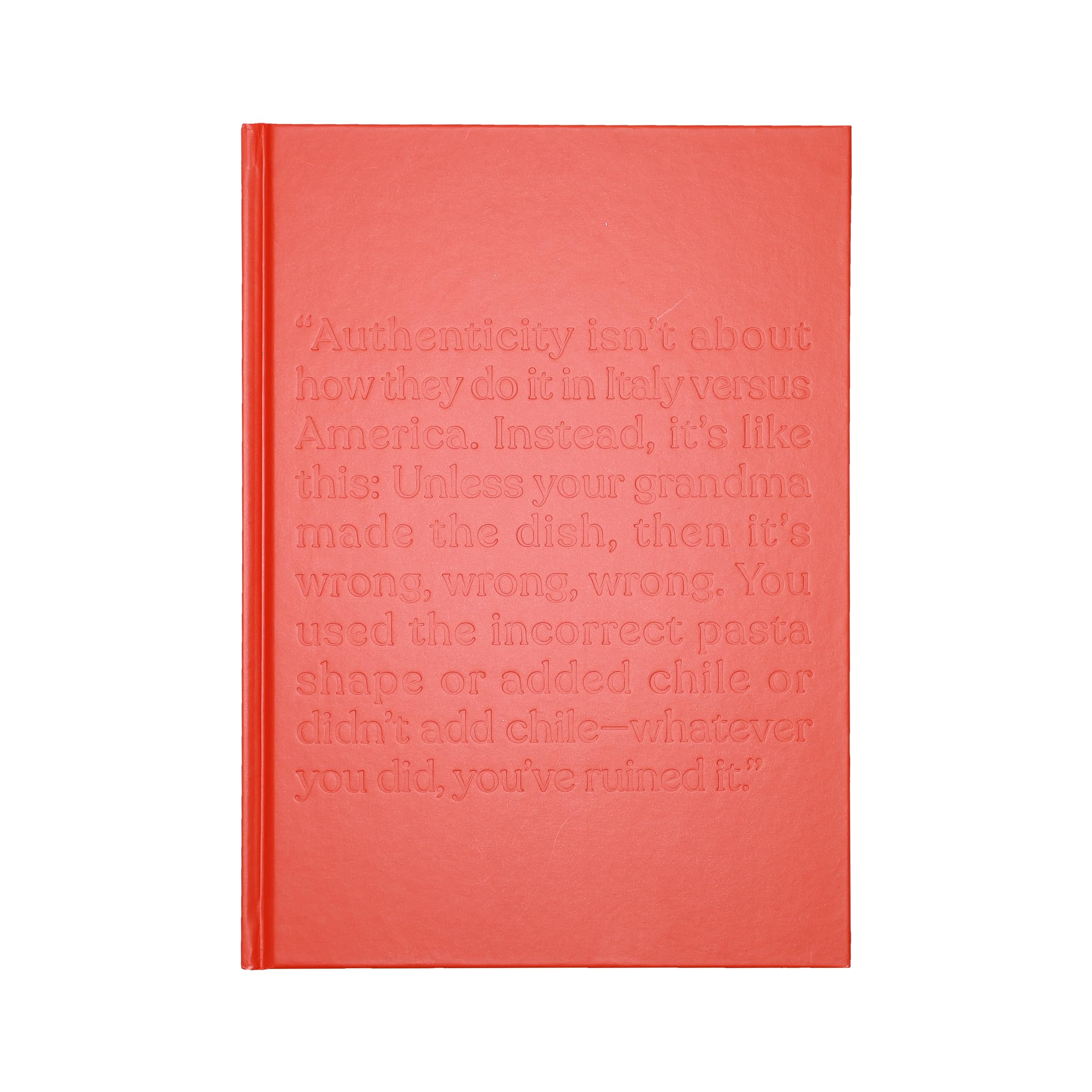 Your Pasta Sucks: A "Cookbook"