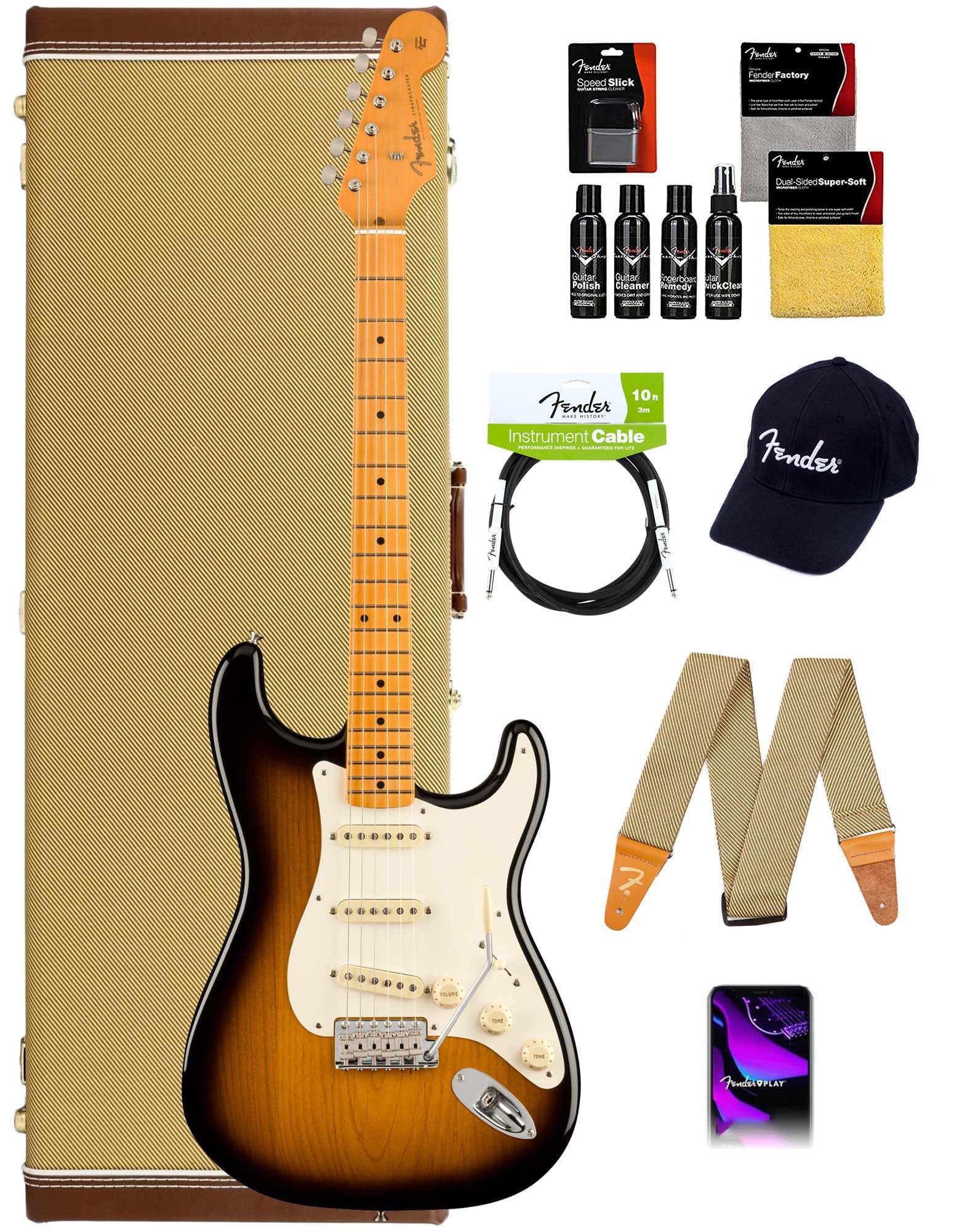 Amazon.com: Fender American Vintage II 1957 Stratocaster - 2-Color
