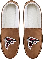 Vista 247 de FOCO Mens NFL Team Logo Moccasin Slippers