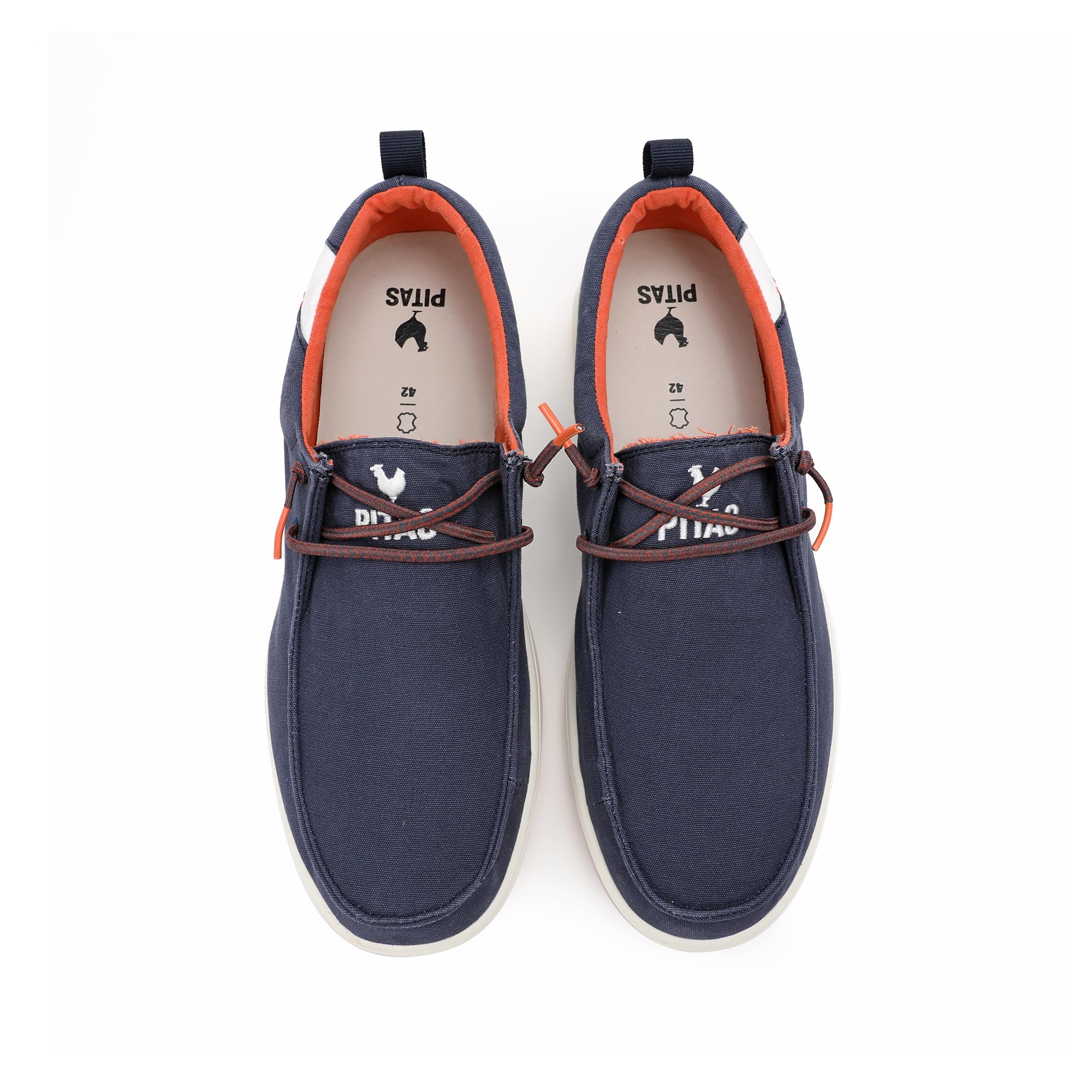 WALK IN PITAS | Biarritz | Herren Mokassins | Flache Slipper für Männer | Slip on Loafer | Sneakers | Schlupfschuhe | Freizeitschuhe | Walkinpitas Schuhe