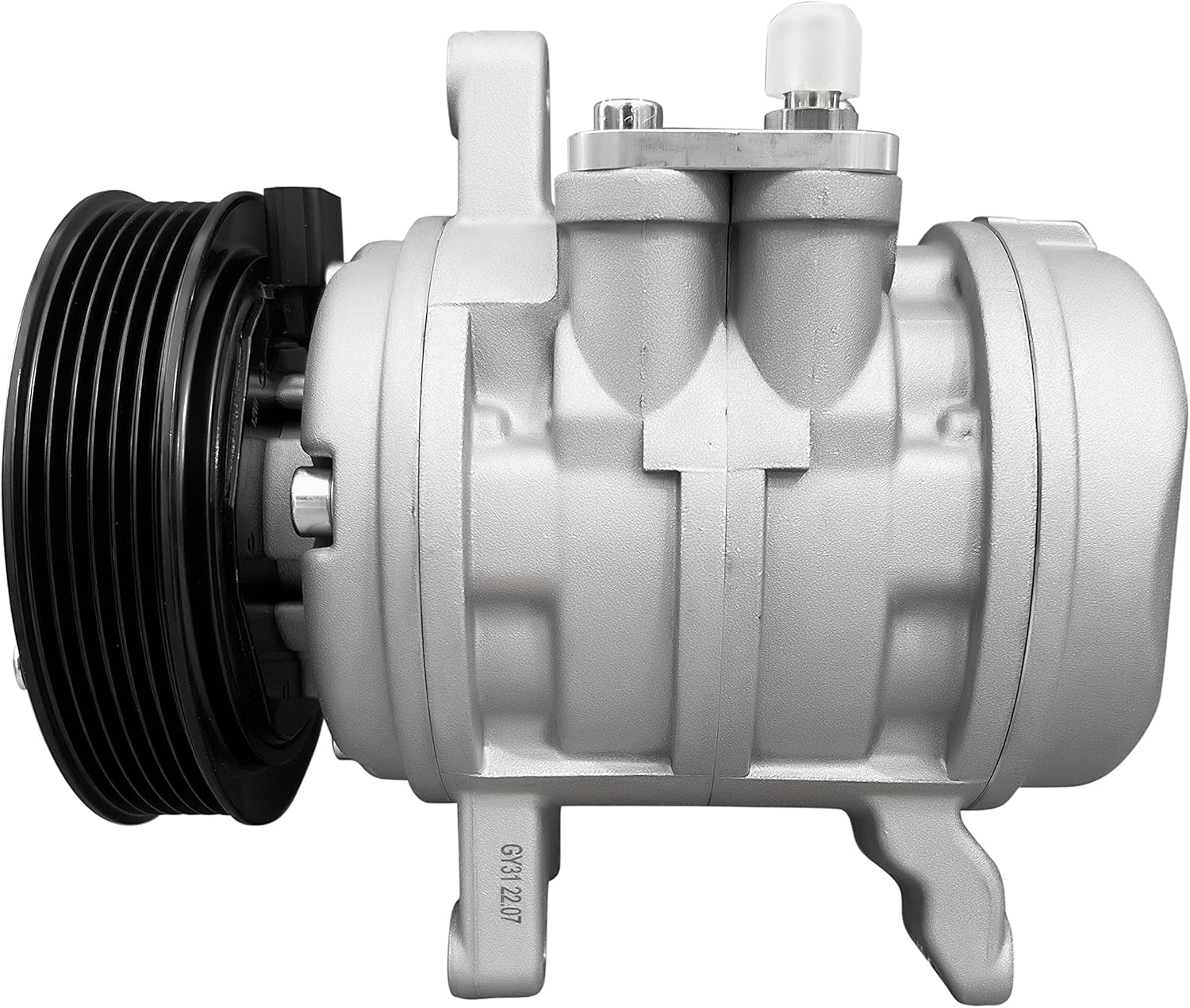 RYC New Automotive Air Conditioning Compressor EH388 (Fits Ford Mustang 3.8L, 5.0L 1982, 1983, 1984, 1985, 1986, 1987, 1988, 1989, 1990, 1991, 1992, 1993)