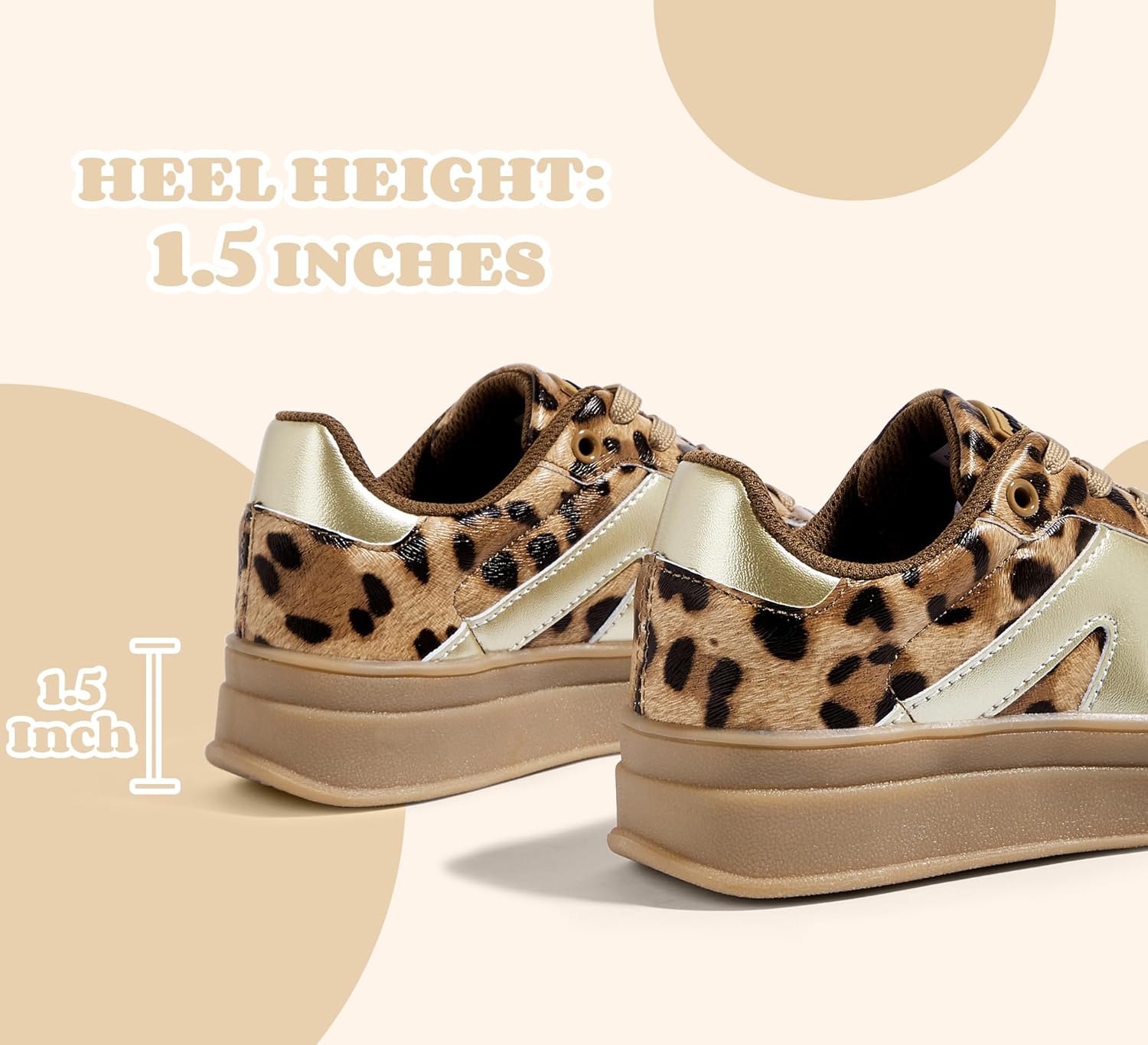 LUCKY STEP Boys Girls Platform Sneakers Fashion Casual Non Slip Walking Shoes Classic Retro Tennis Sneaker for Big Kids - Image 4