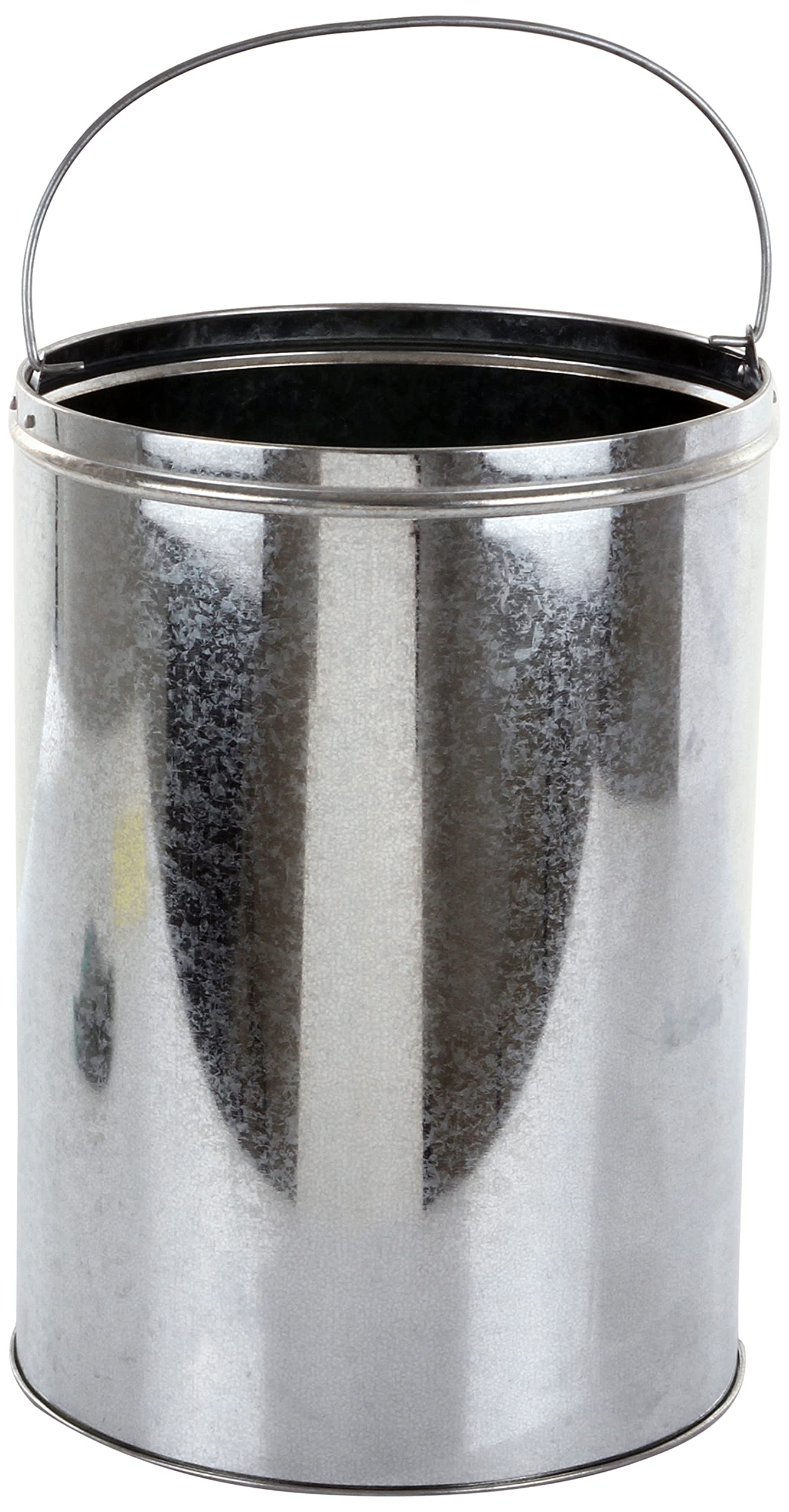 SARO REMCO Cubo de basura con cenicero, acero inoxidable, 300 x 300 x 605 mm, 18 l, depósito interior galvanizado, borde de plástico