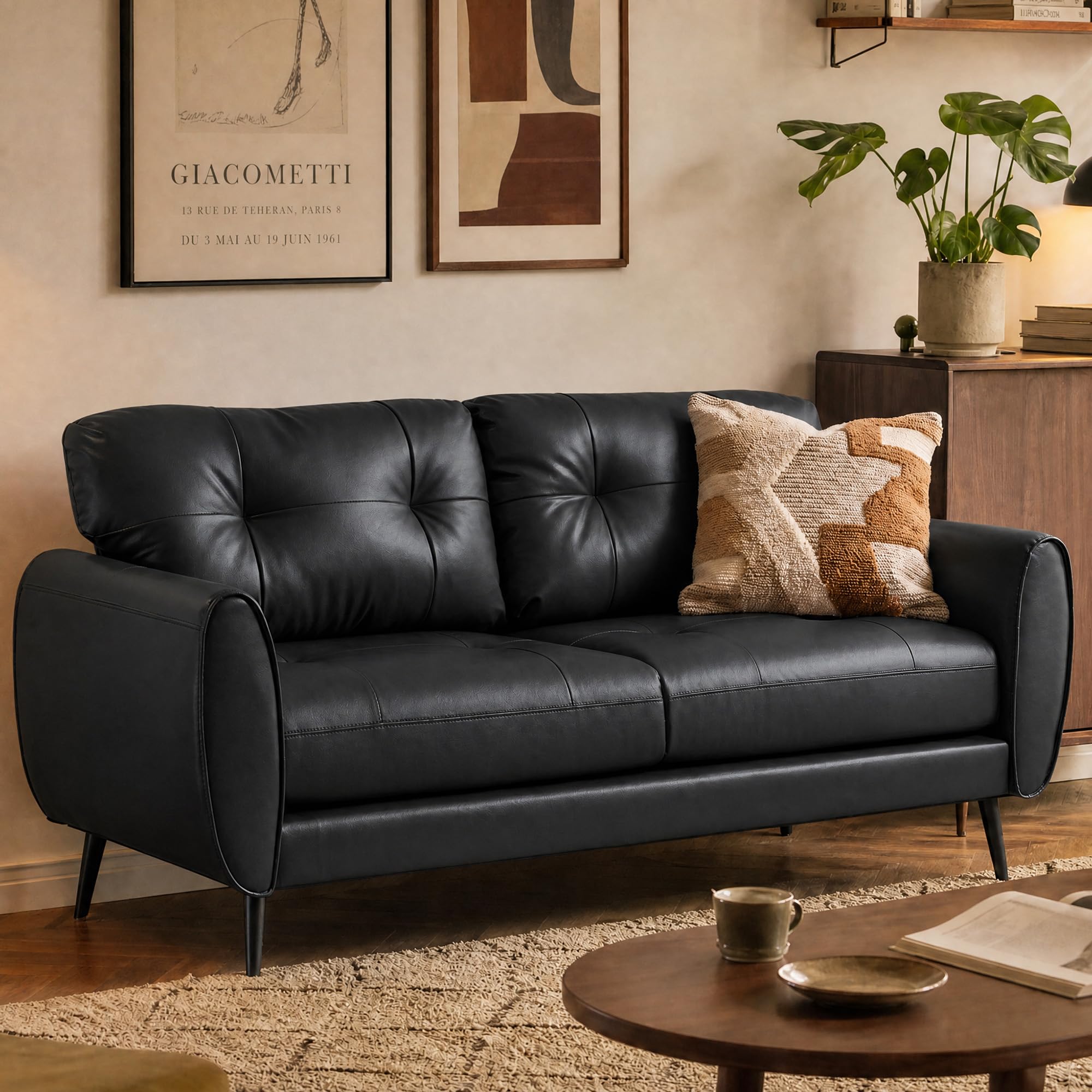 TYBOATLE 61 Small Loveseat Black