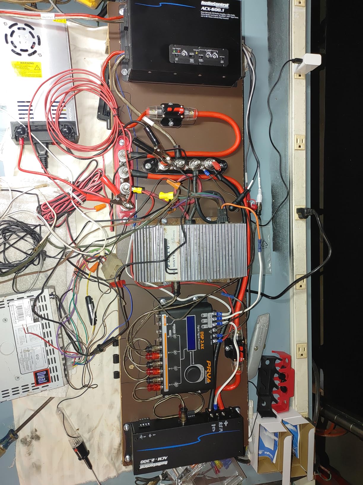 PRV Audio DSP 2.4X Digital Crossover and EQ - 2-In 4-Out 7