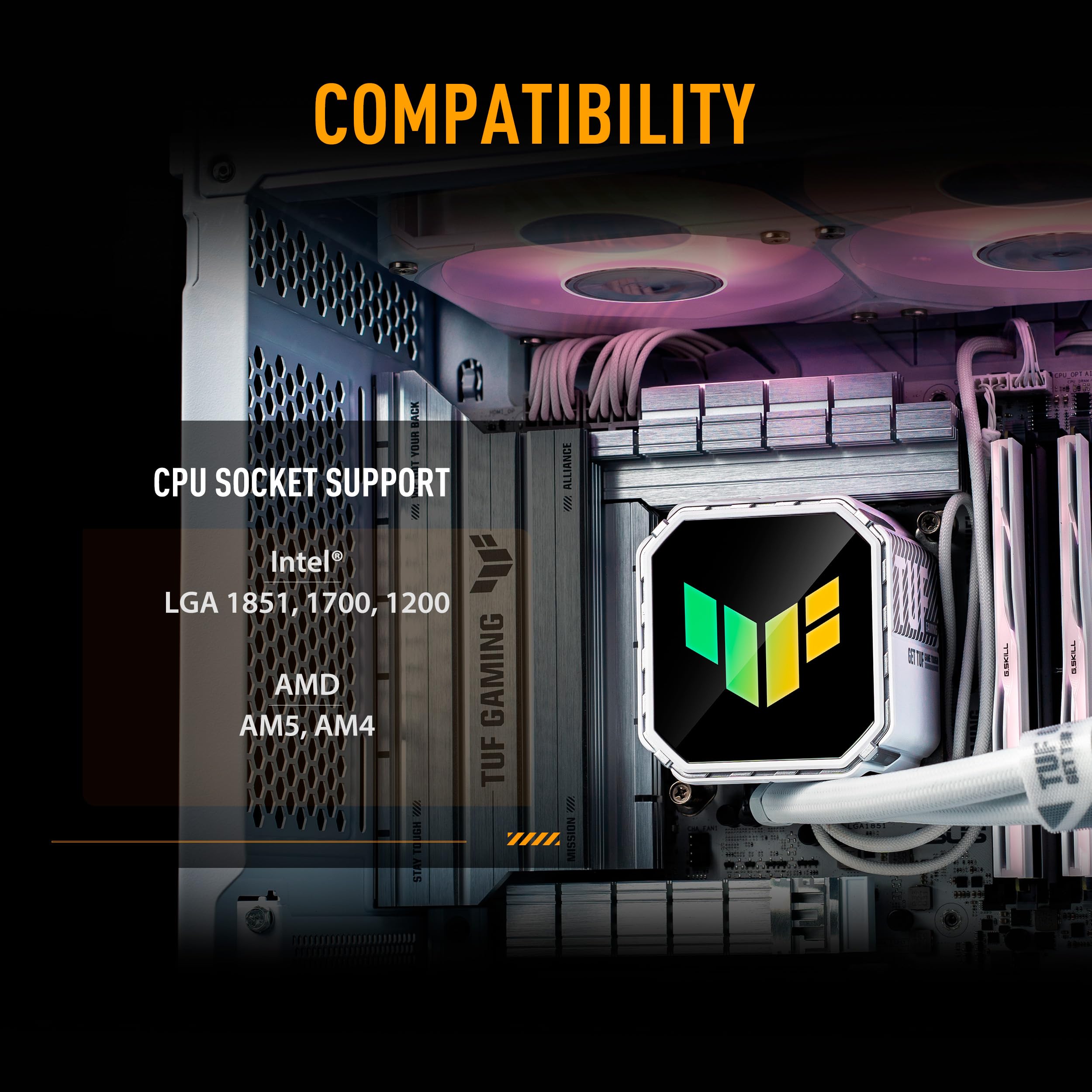 ASUS TUF Gaming LC III ARGB 360mm AMD/Intel Gaming Sıvı CPU Soğutucu