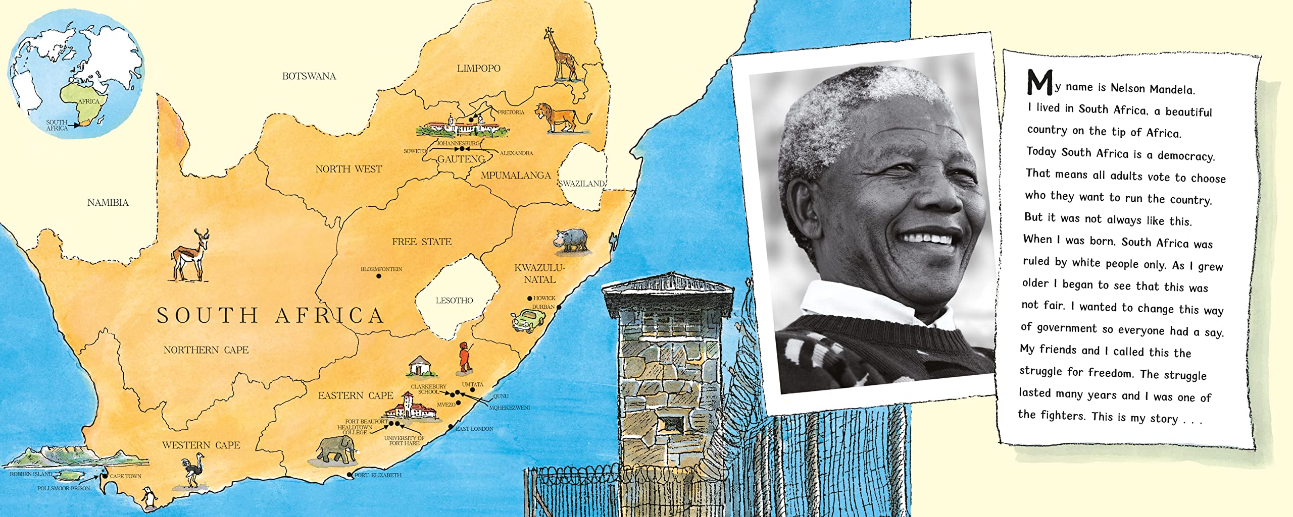 Long Walk to Freedom: Illustrated Children's edition
