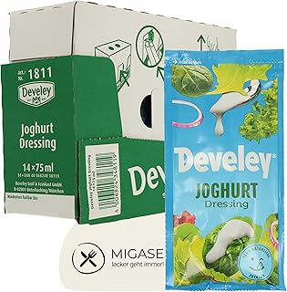 Salatdressing 14x75ml (Joghurt), Gratis Teigkarte von MIGASE