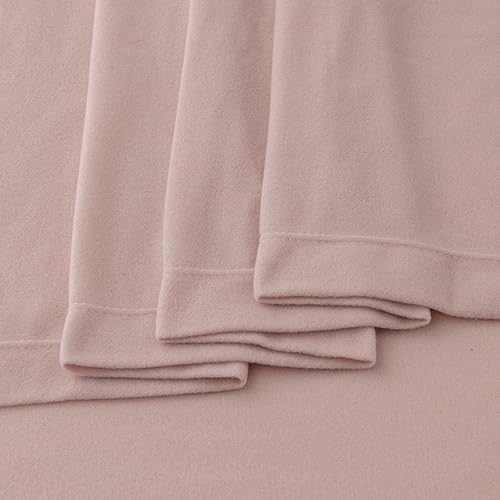 Miniatura 6 de Juego de sábanas de felpa extra suave. Sábanas de invierno acogedoras, tibias, suaves, permiten la ventilación, colores lisos Colección Christina