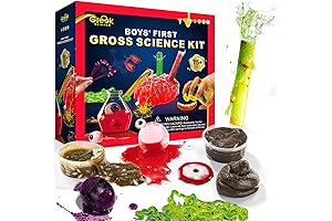 Boys First Gross Science Kit: Unlock Kids' Curiosity in a Hilarious Way