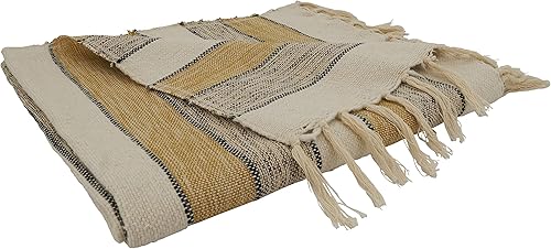 Miniatura 3 de SARO LIFESTYLE Manta de diseño a rayas