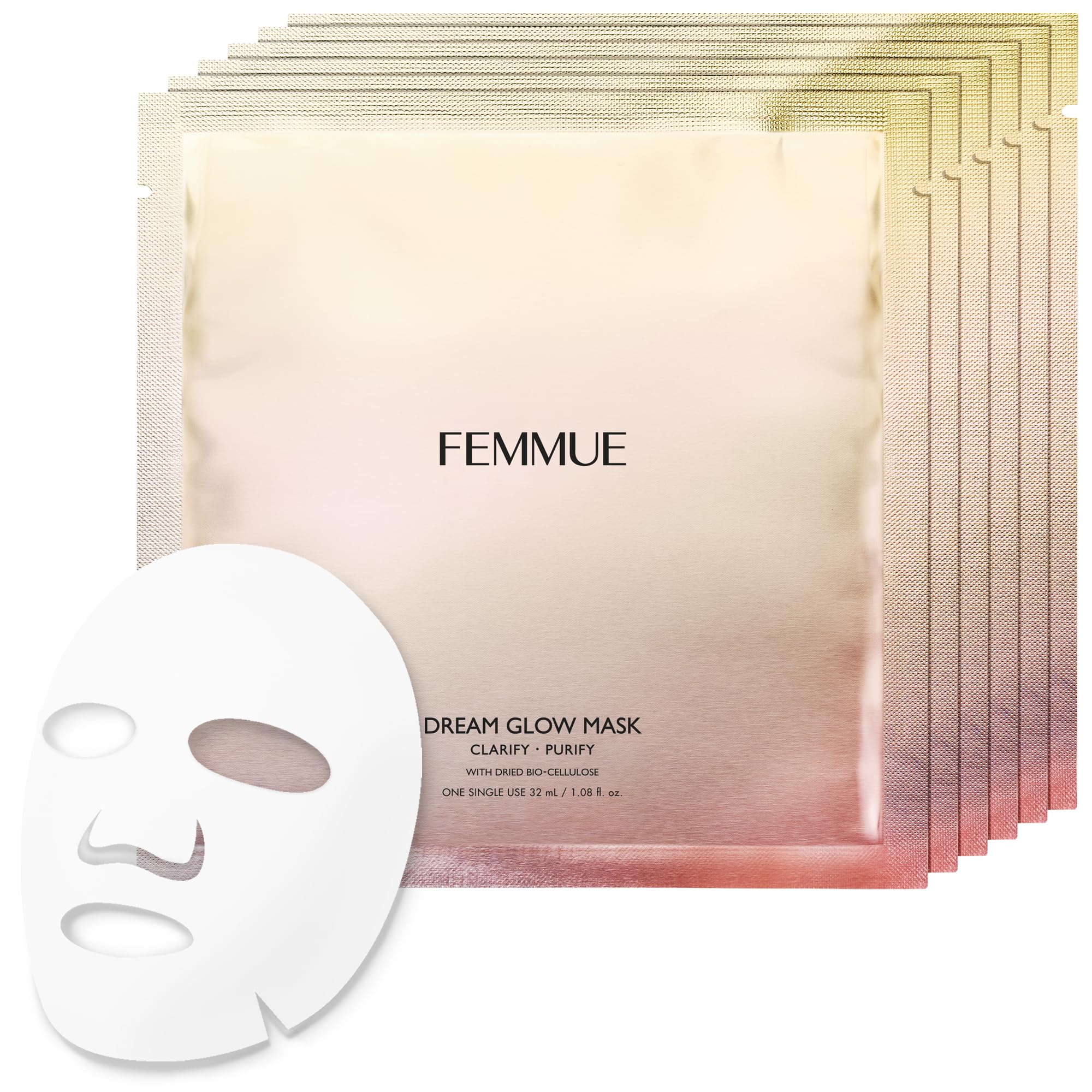 パック・フェイスマスク yume Amazon | FEMMUE (ファミュ) ドリームグロウマスク HR 32ml × 6