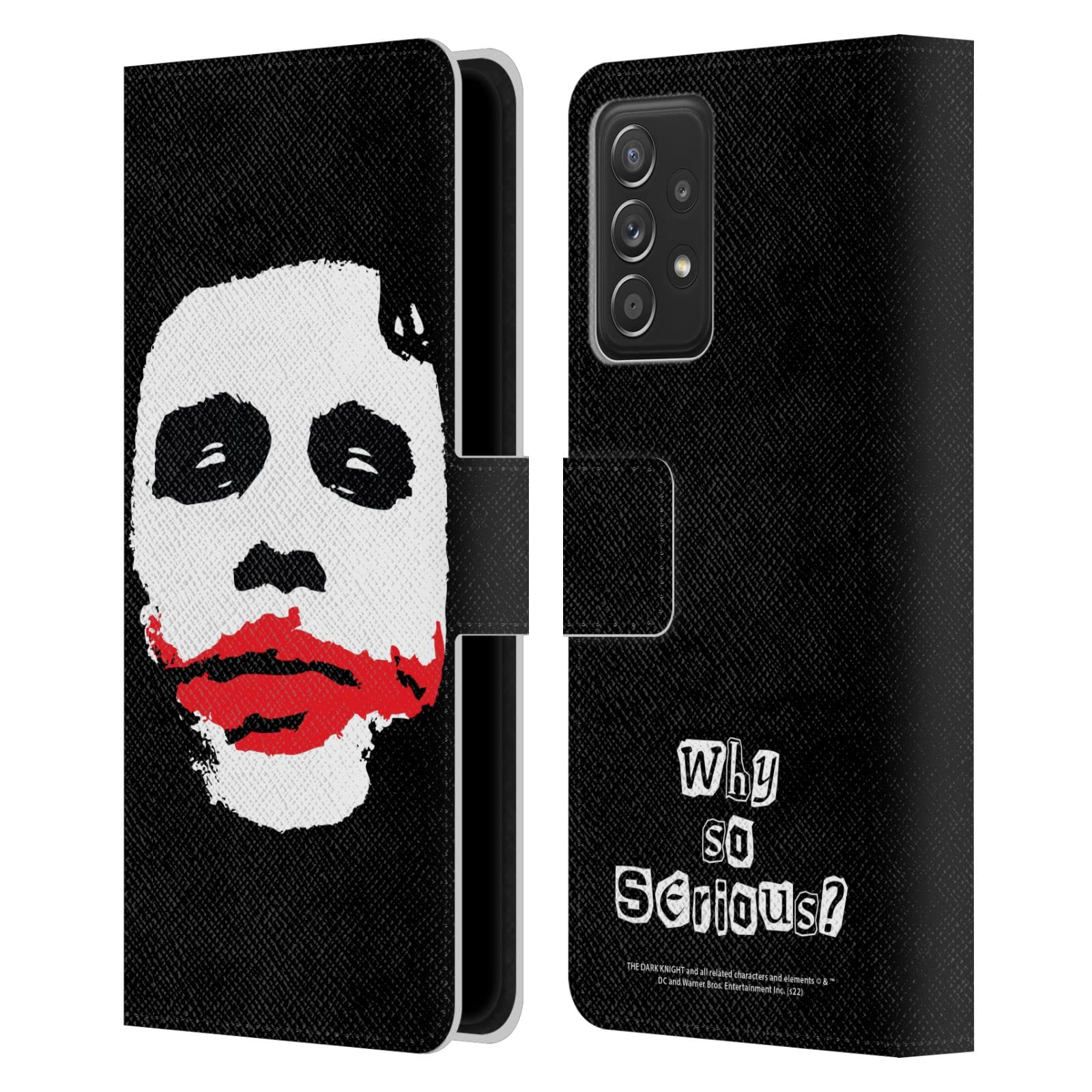 Étui Visage du Joker pour Galaxy A52 Head Case Designs sous Licence - 7