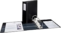 Vista 6 de Carpeta Avery resistente con anillos, Negro 4 pulgadas
