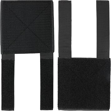 Molle Patch Panel,Hook&Loop Adapter Panel for Patch Badges, Display Board, Tactical Molle Hook and Loop Panel for Plate Vest Carrier and Backpack 4x 4