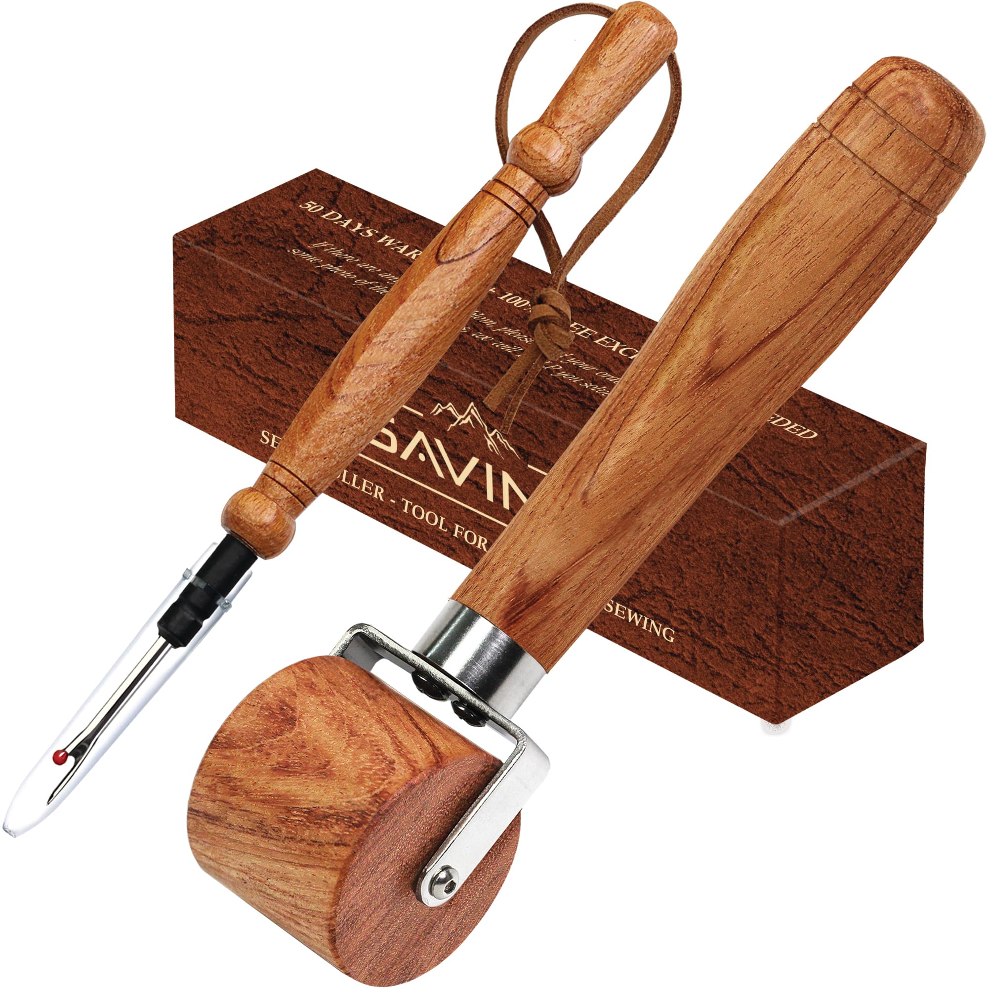 Savina Wooden Seam Ripper - Sewing Tool -8