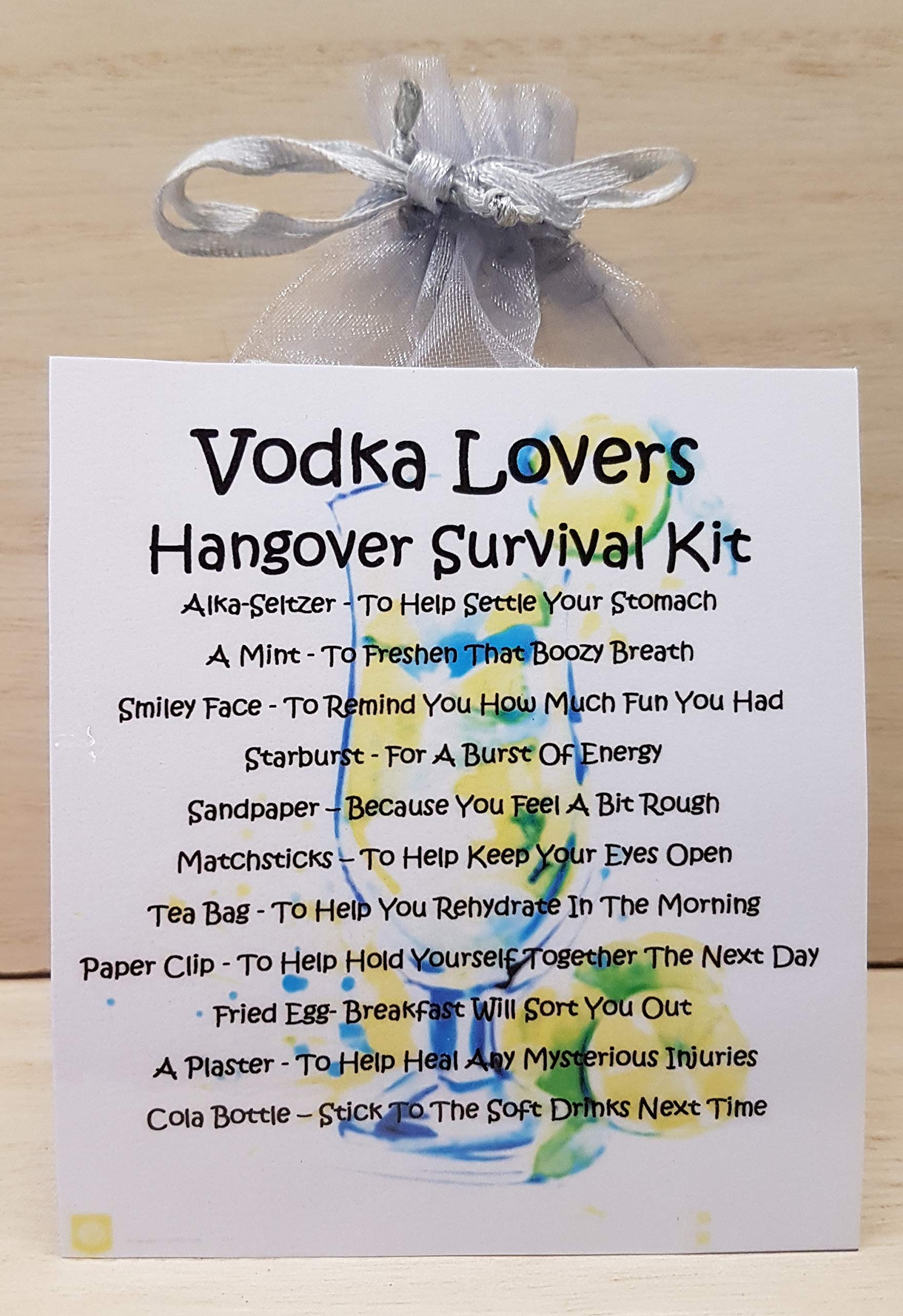 Buy Vodka Lovers Hangover Survival Kit Just add Vodka !!!! Unique Fun