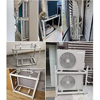 架台　２台 楽天市場】室外機 架台 2段の通販