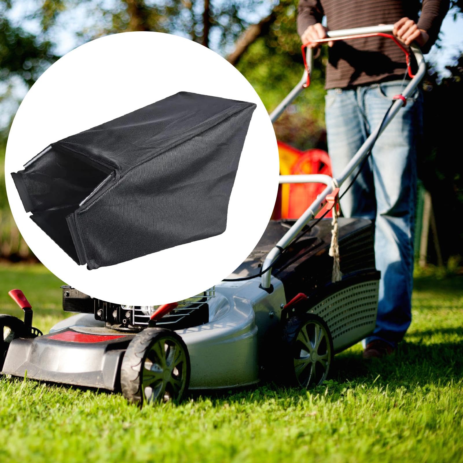 Bolsa Recolectora de Césped para Tractor Cortacésped, Bolsa para Césped de Jardinería, Patio, Jardín 664-04007