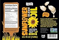 Vista 4 de LifeOiL Mezcla de girasol sin OMG, 33.8 onzas líquidas (paquete de 2)