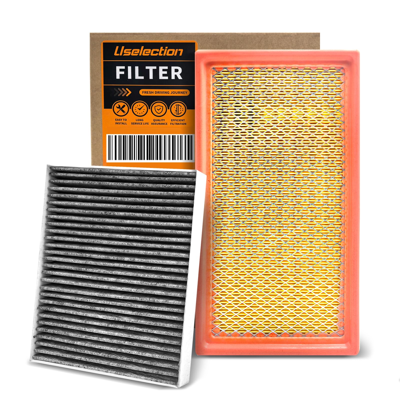 Cabin Engine Air Filter W/Activated Carbon Kit for Explorer (2012-2019), Police Interceptor Sedan/Utility (2013-2019).Replaces FP68, AE9Z-19N619-A,CF11176,FA-1884,7T4Z-9601-A