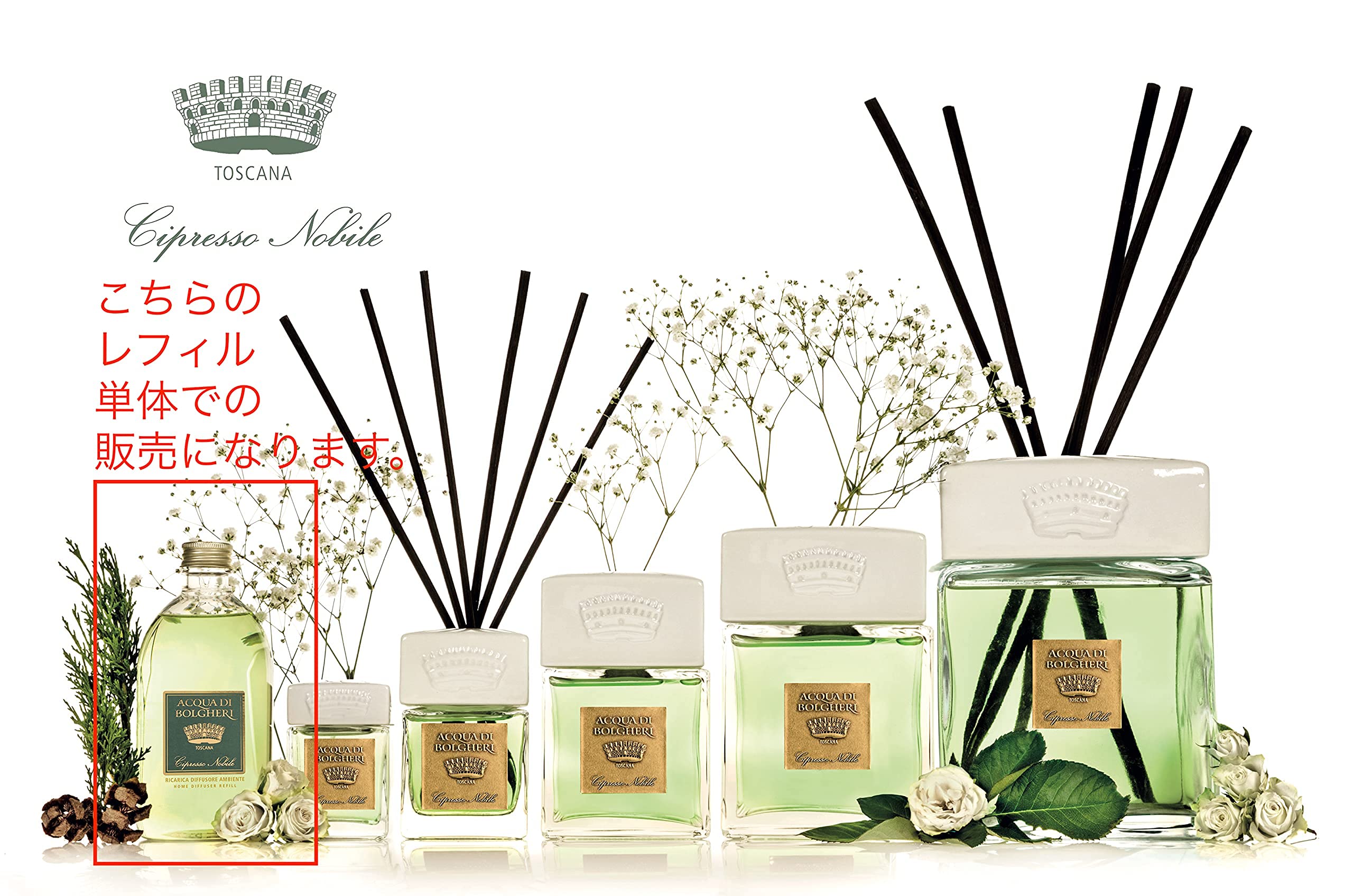 Dr.Taffi Diffusore di Fragranza per Ambiente Cipresso Nobile 500 ML