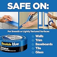 Vista 5 de Cinta adhesiva larga de 3M, 2090, Azul, 1