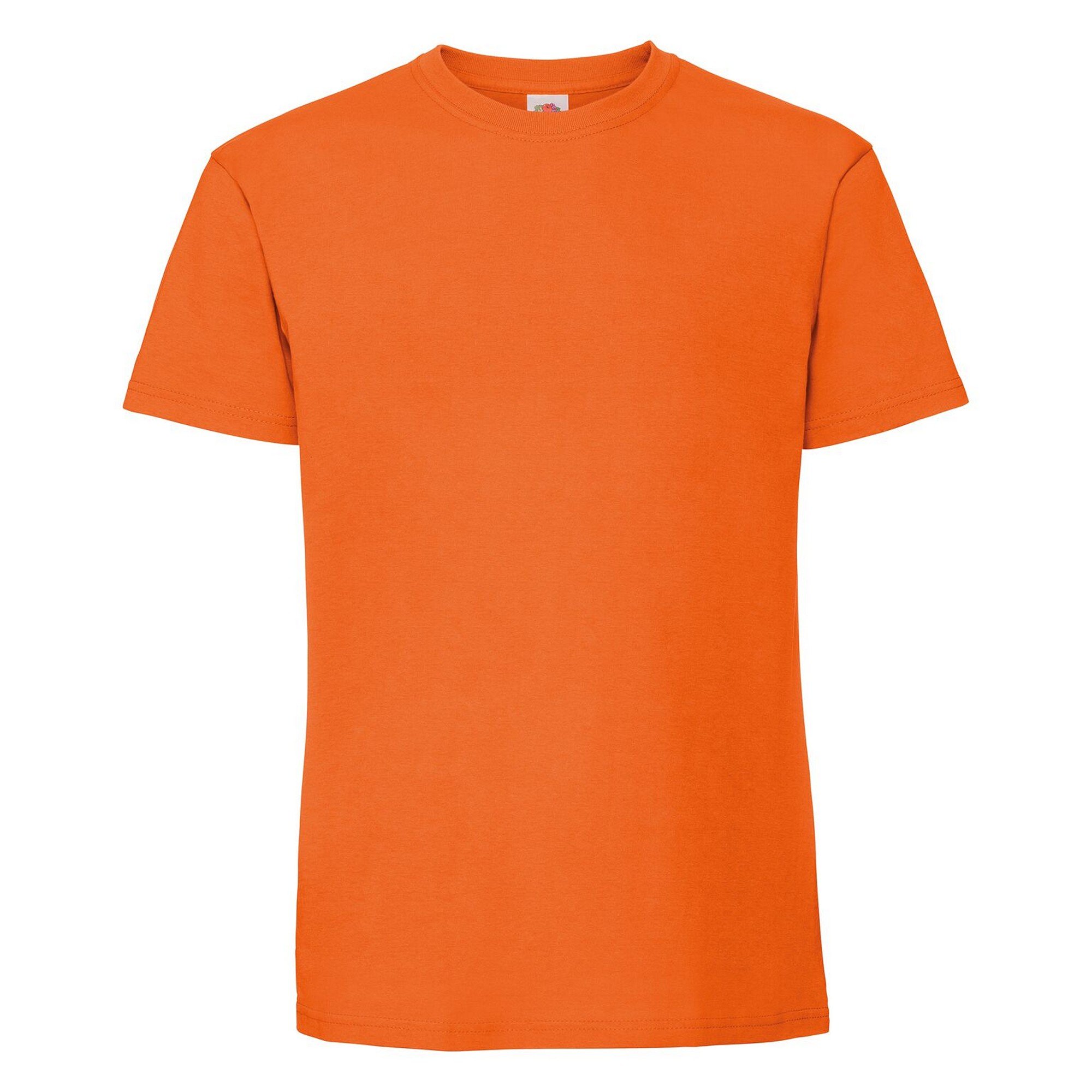 Fruit of the Loom Mens Ringspun Premium T-Shirt (S) (Orange)