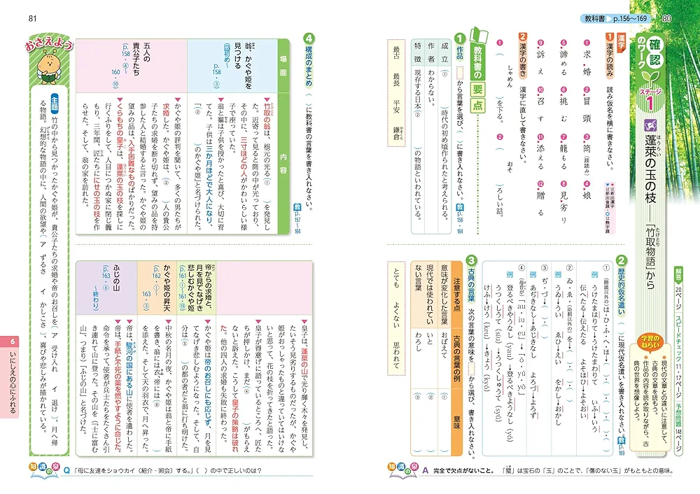 中学教科書ワーク 国語 1年 光村図書版 | 文理編集部 |本 | 通販