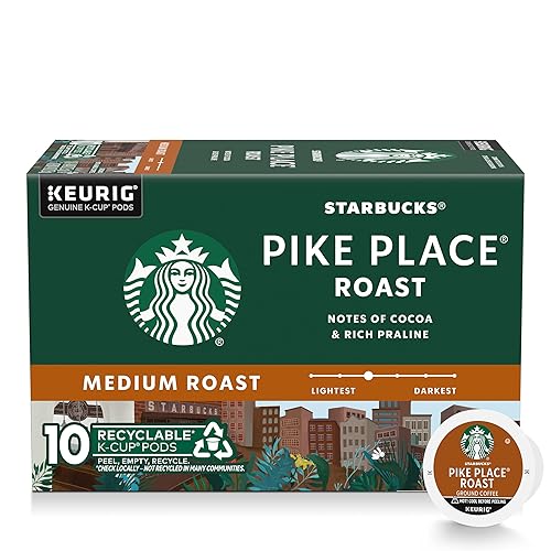 Vista 159 de Cápsulas de café K-Cup de Starbucks, Café con sabor caliente o helado, Mocha, 60 cápsulas Keurig