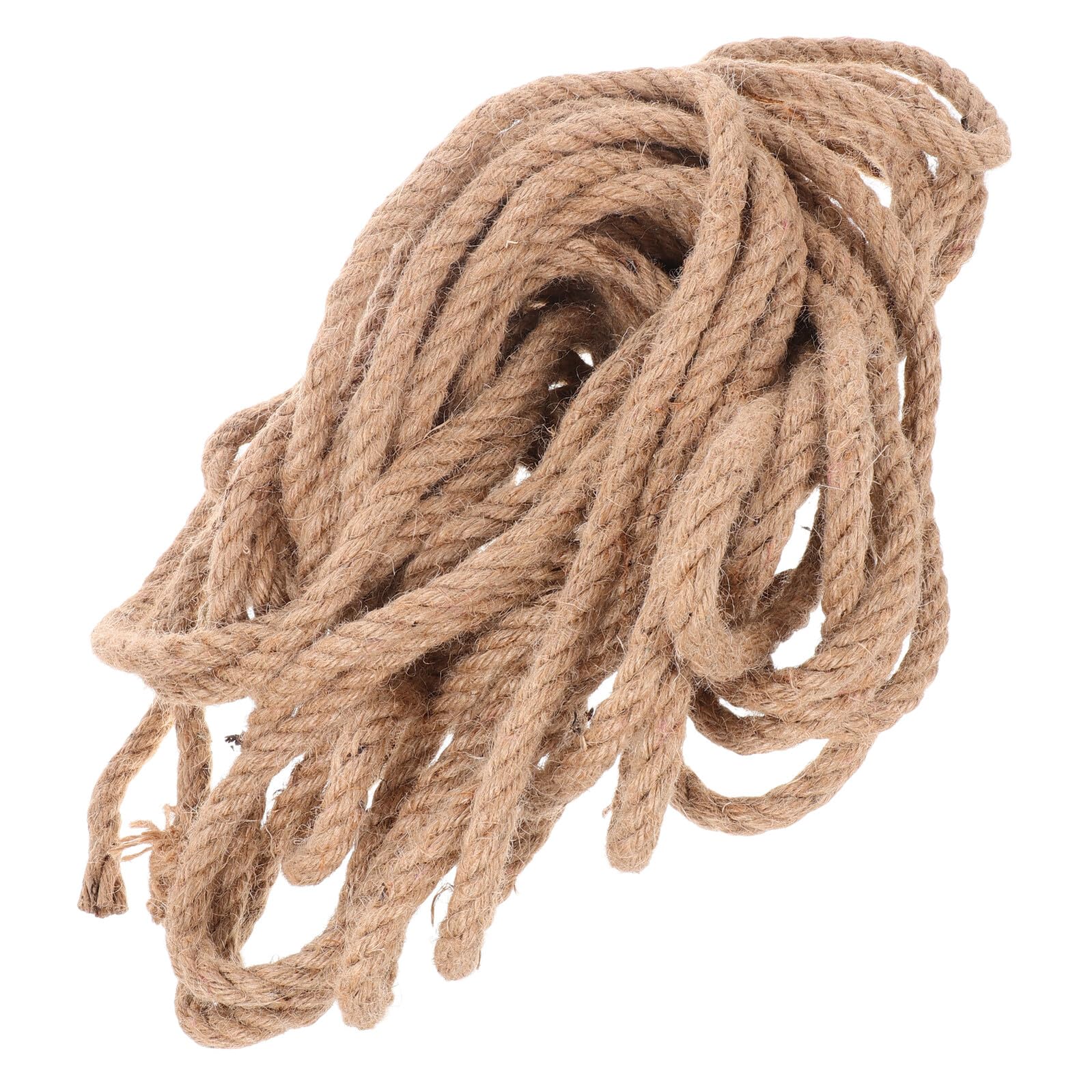 Corde Manille Épaisse Jute pour Chargement Lourd Sécurisation Camion Jardinage Travaux Manuels