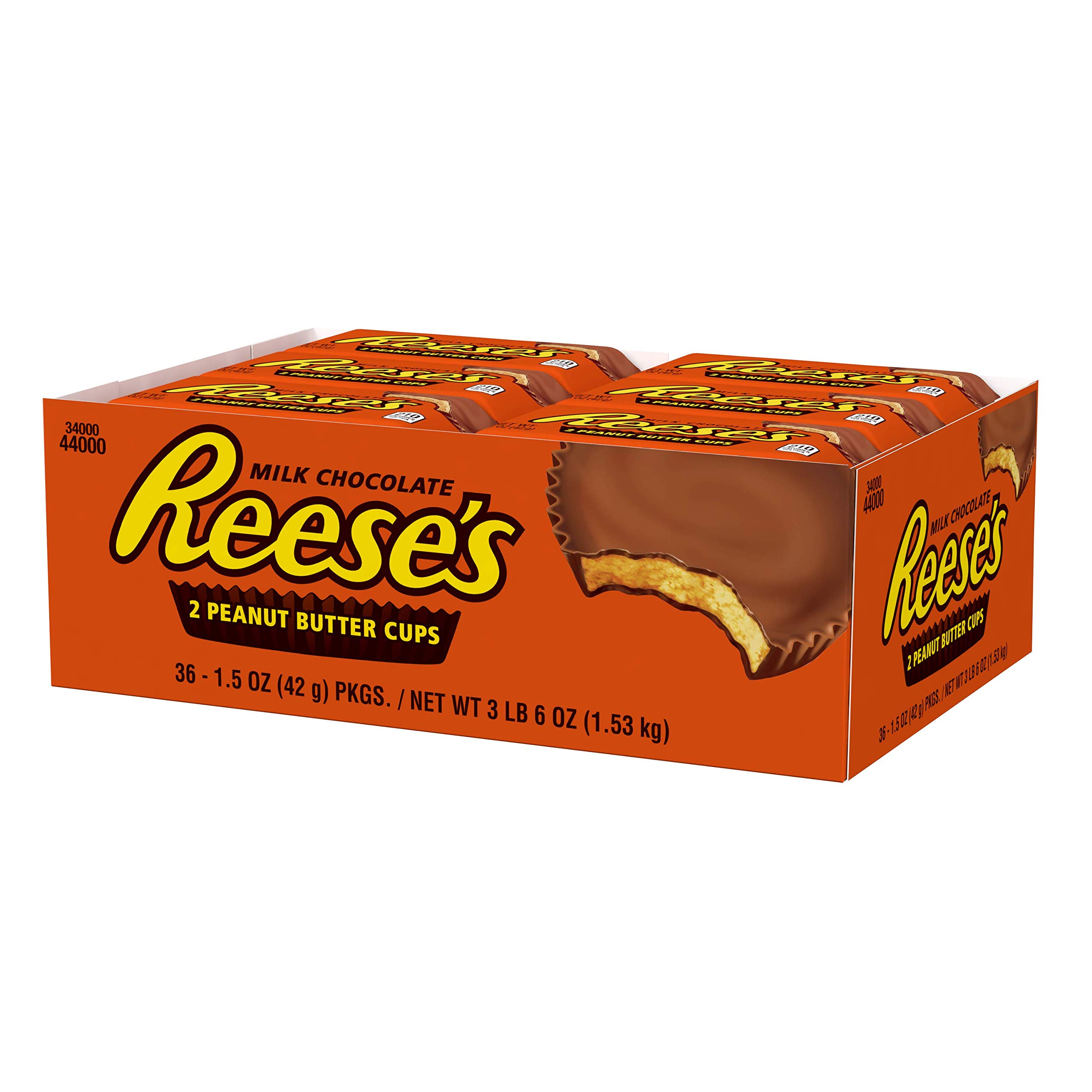 Peanut Butter Cup Standard Bar - Erdnussbutter-Cup-Riegel standard: 36 Stück (36 x 42 g)