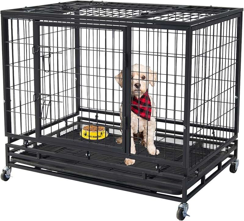 extra large wire dog crate