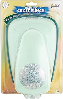 Uchida Of America Uchida LV-XGCP40 Clever Lever Extra-Giga Craft Punch, Circle