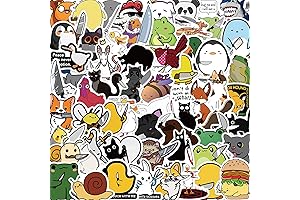 60Pcs Random Animals Stickers, Under $1