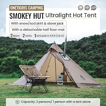 【みさん専用】ONETIGRIS SMOKEY HUT OneTigris Smokey HUT Hot Tent with Stove Jack, Ultralight 4 Season